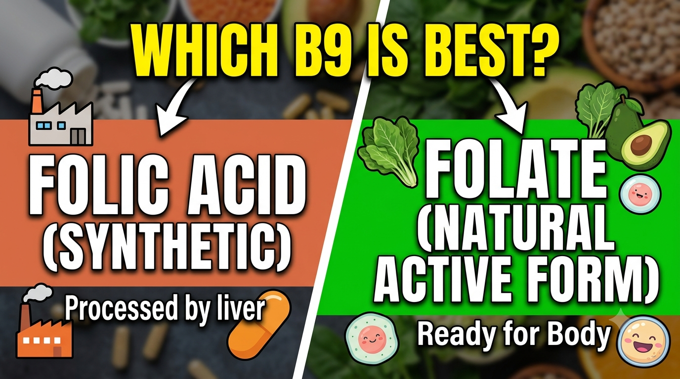 Why Folate (Not Folic Acid) Matters for Fertility and Baby’s Brain Development